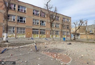 آسیب به یک مدرسه دخترانه ارومیه در حمله هوایی اسرائیل و آمریکا