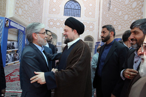 مراسم تجدیدمیثاق دانشگاهیان با آرمان‌های امام خمینی (س)