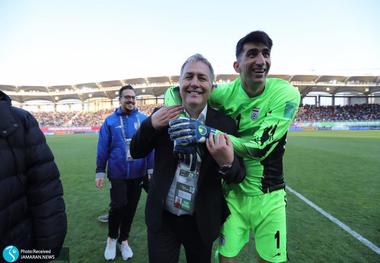 حواشی بازی ایران و لبنان| کنعانی زادگان دست اسکوچیچ را بوسید+واکنش AFC/فیلم و عکس