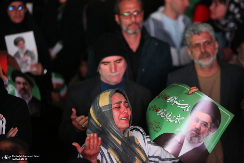 اجتماع حمایت از رزمندگان در مقابله با دشمن آمریکایی - صهیونی در پرند-۱