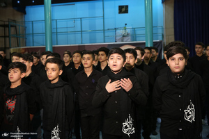 اجرای گروه سرود دانش آموزی بسیج هنرمندان شهریار در جماران