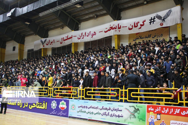 مسابقه شهرداری گرگان و توفارقان در لیگ برتر بسکتبال برگزار نشد