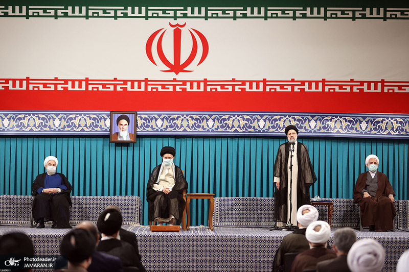 مراسم تنفیذ حکم سیزدهمین دوره ریاست جمهوری اسلامی ایران‌ توسط رهبر انقلاب