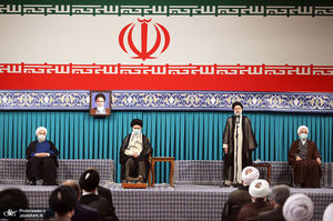 مراسم تنفیذ حکم سیزدهمین دوره ریاست جمهوری اسلامی ایران‌ توسط رهبر انقلاب