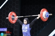نتایج زنان وزنه بردار ایران در قهرمانی جهان