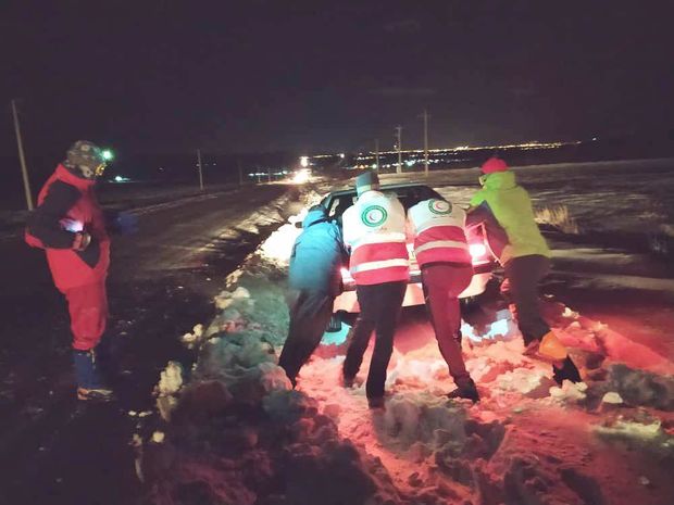 امدادرسانی به ۶٩۵ مسافر حادثه‌دیده در آذربایجان‌غربی