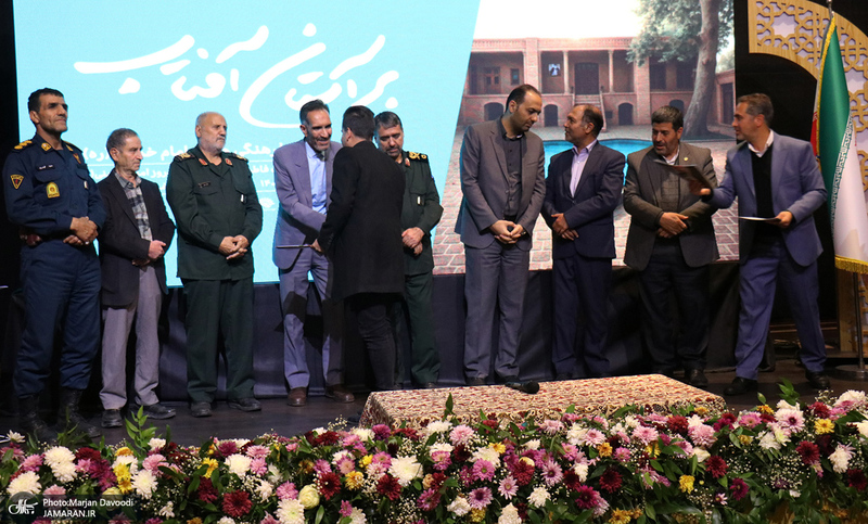 مراسم تجلیل از ورزشکارانشهرستان خمین