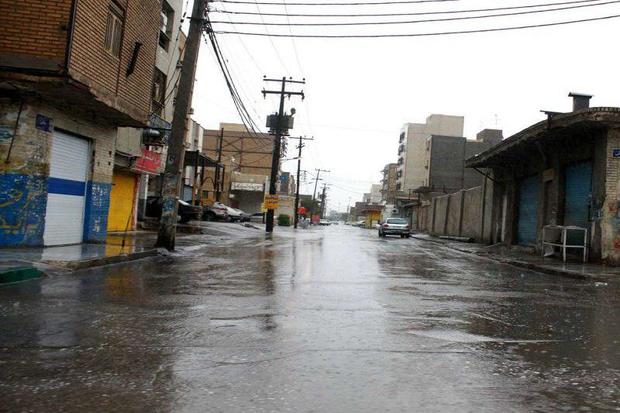 بارشها در خوزستان تا سه شنبه ادامه دارد