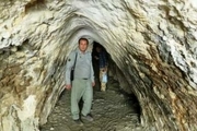 کشف غار جدید در منطقه آب زر اندیکا خوزستان