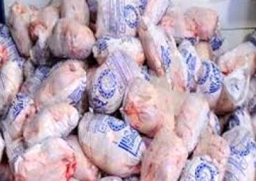 ذخیره‌سازی ۴۷۰ تن گوشت مرغ منجمد در لرستان