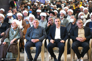 مراسم بزرگداشت چهاردهمین سالگرد رحلت همسر گرامی امام و بیست و هشتمین سالگرد ارتحال حاج سید احمد خمینی -1