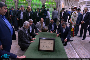 تجدید میثاق کارکنان و مدیران صنعت نفت با ارمان های حضرت امام(س)