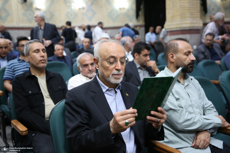 مراسم یادبود حاجیه خانم خدیجه خاتمی در مسجد امیرالمومنین (ع) -2