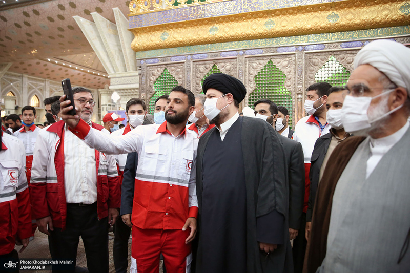 تجدید میثاق اعضا و مسئولان هلال‌احمر با آرمان‌های امام خمینی (س)