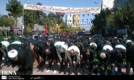 نماز ظهر عاشورای مازندران در قاب تصویر عکاسان