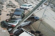 سیلاب روستای دیزادیز قوچان هفت خودرو را با خود برد