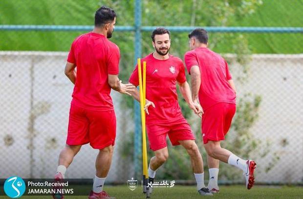 برگزاری اولین تمرین پرسپولیس در غیاب سرمربی و خارجی ها