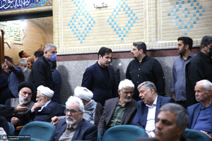 مراسم یادبود حاجیه خانم خدیجه خاتمی در مسجد امیرالمومنین (ع) -1