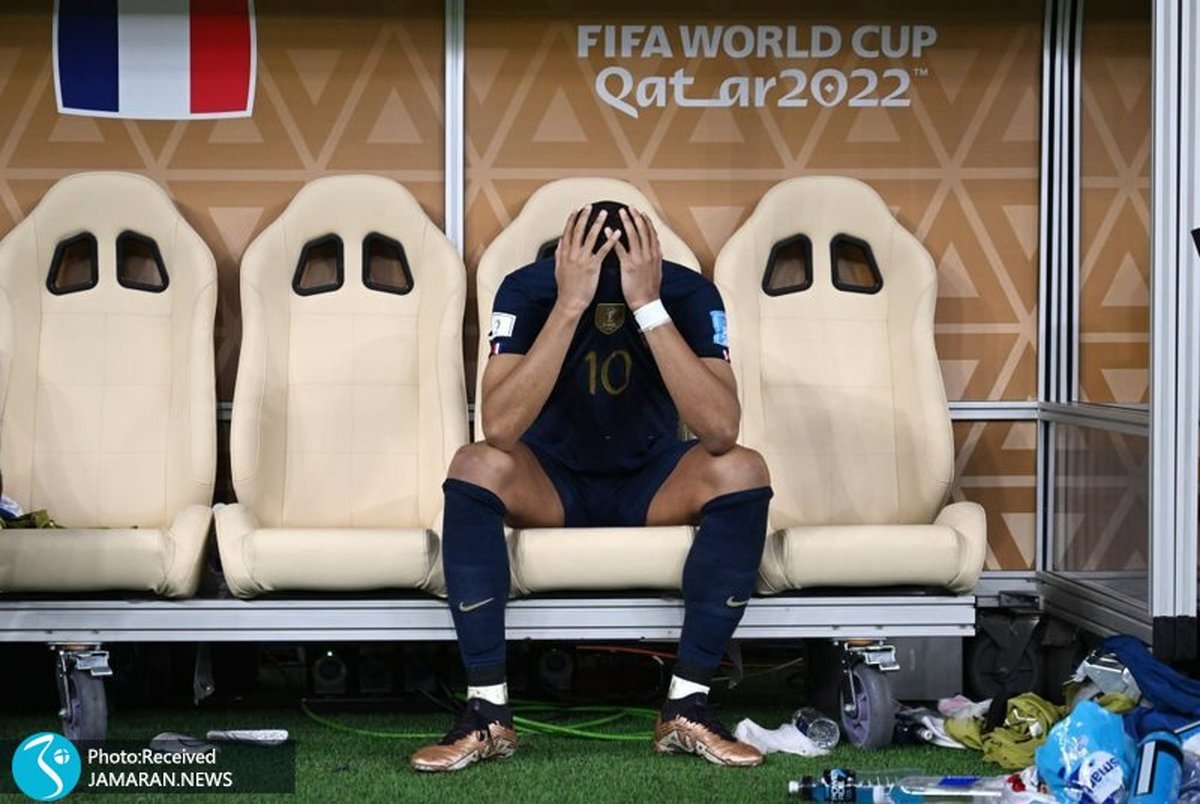 گزارش تصویری| حسرت فرانسوی ها بعد از نایب قهرمانی در جام جهانی 2022