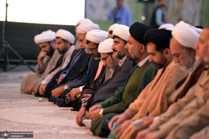 تجدید میثاق مسئولان سازمان عقیدتی سیاسی ارتش با آرمان‌های حضرت امام (س)