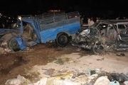 تصادف مرگبار در جاده بندپی غربی بابل  6 نفر کشته و مجروح  شدند