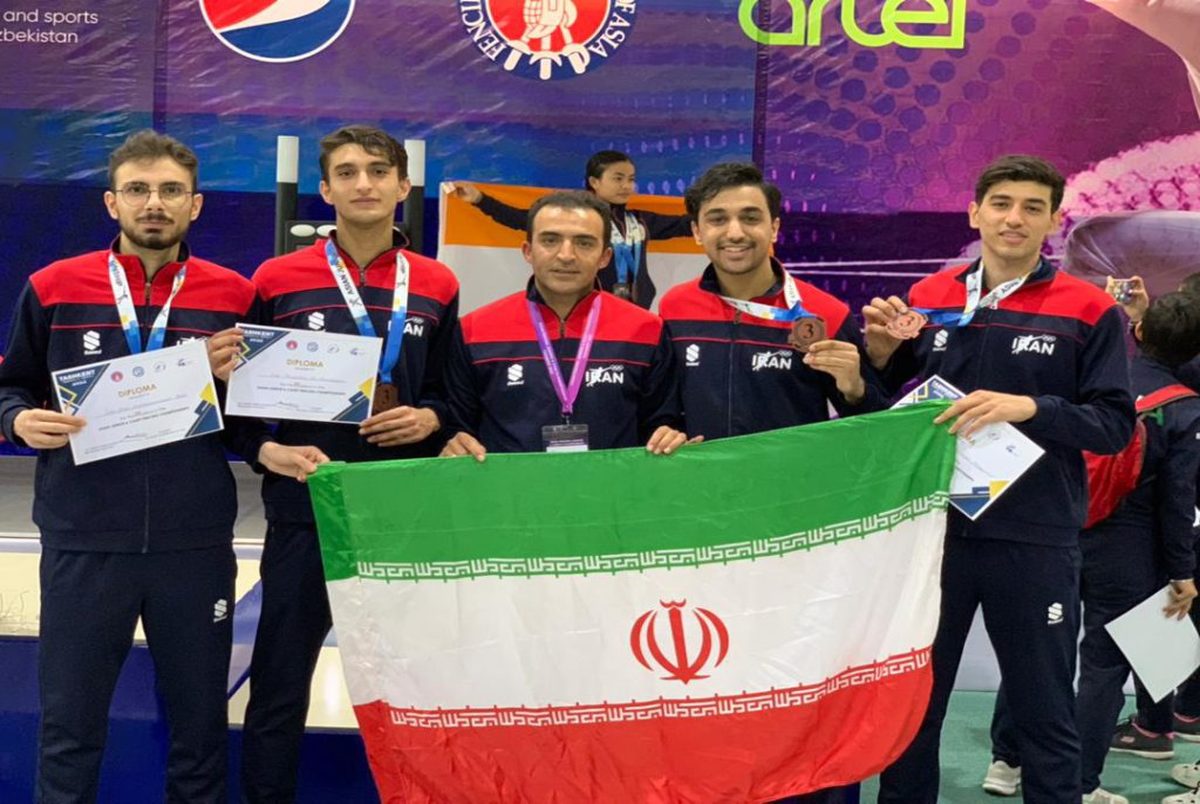 برنز شمشیربازهای ایران در مسابقات قهرمانی آسیا