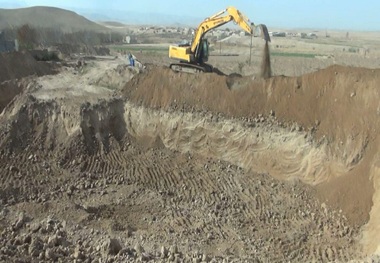 بند خاکی محمدآباد آران و بیدگل اجرا می شود