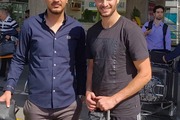 بازیکن اردنی فولاد وارد تهران شد+ عکس
