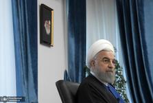 حسن روحانی: رهبر شهید در سخت‌ترین شرایط برابر بزرگترین حمله نظامی، فشارها و خطرات ایستاد/ ایشان در راه مبارزه با استکبار جهانی و دفاع از کشور و از منافع کشور شهید شد/ رهبر شهید نعمت بزرگی بود که از دست مردم گرفته شد