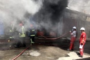 مصدومیت 2 نفر براثر انفجار گاز و تخریب 3 واحد مسکونی در رشت