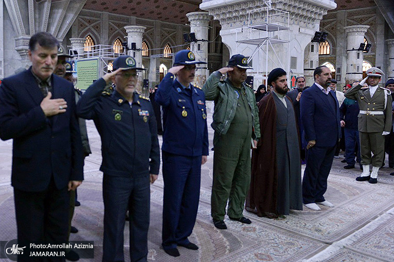 تجدید میثاق مدیران ارشد سازمان حفظ آثار و نشر ارزش‌های دفاع مقدس آجا با آرمان های حضرت امام(س)