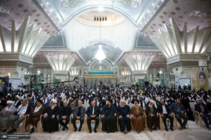 مراسم چهلم شهید سیدحسن نصرالله و سرلشکر نیلفروشان در حرم امام خمینی (س)