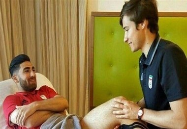 تصویری از مربی 22 ساله تیم‌ملی فوتبال
