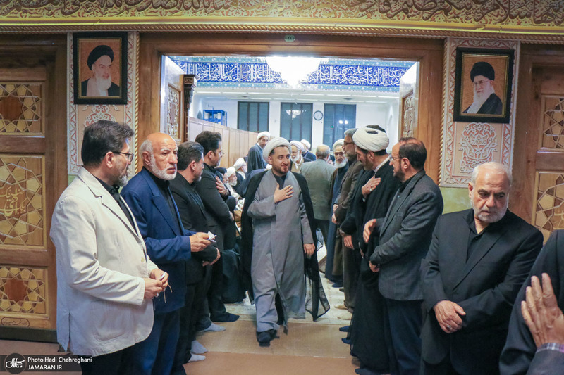 مراسم بزرگداشت آیت موسوی تبریزی در قم