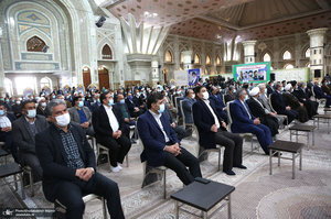 تجدید میثاق رئیس مجلس شورای اسلامی و نمایندگان با آرمان های حضرت امام (س)