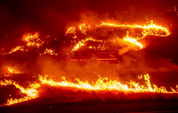 تصاویر/ کالیفرنیا بار دیگر در حلقه های آتش