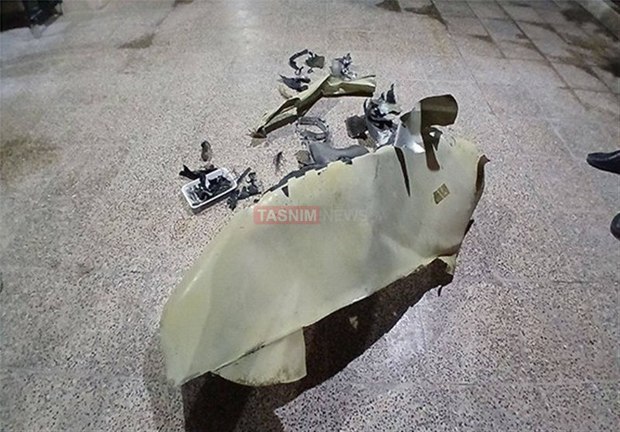 انهدام پهپاد ‌اسرائیلی ‌در مرودشت‌ + عکس ها