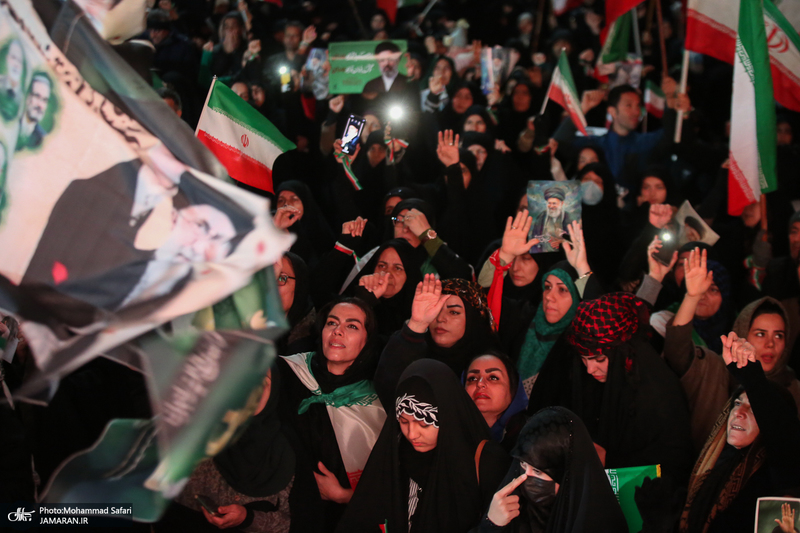 اجتماع حمایت از رزمندگان در مقابله با دشمن آمریکایی - صهیونی در پرند -2