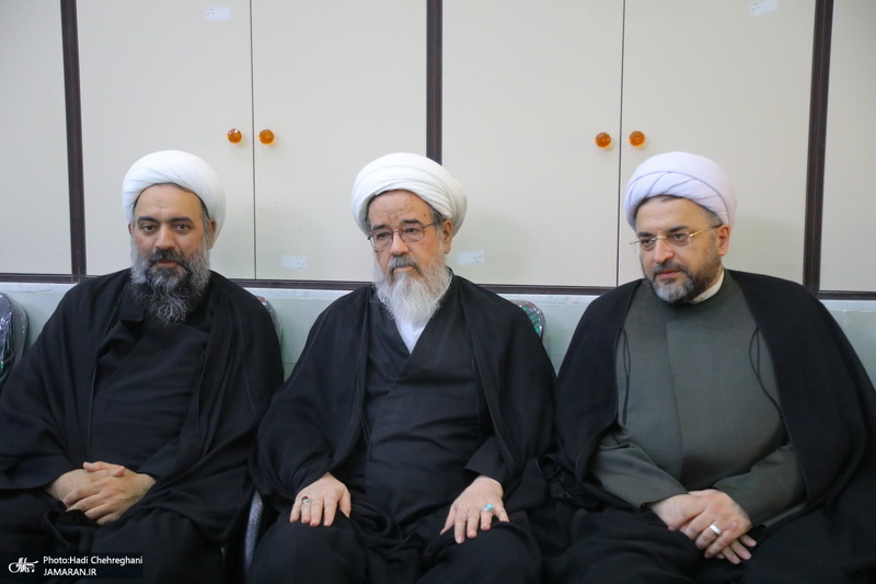 مراسم بزرگداشت مرحوم حجت الاسلام والمسلمین انصاری محلاتی در قم