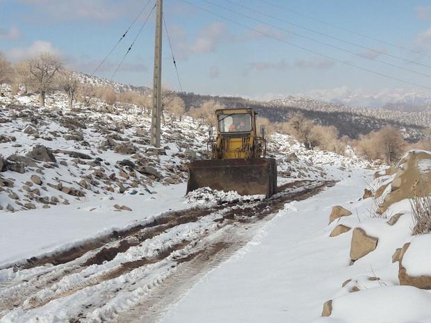 جاده دسترسی به احمدفداله و دره کاید دزفول بازگشایی شد