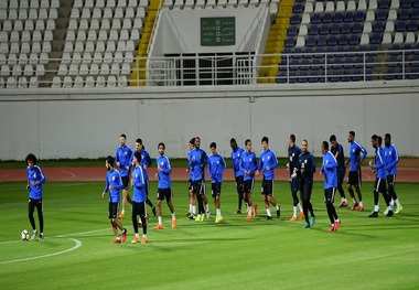 تمرین بازیکنان العین پیش از دیدار با استقلال+تصاویر