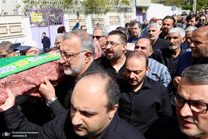 مراسم تشييع پيكر احمد توكلى