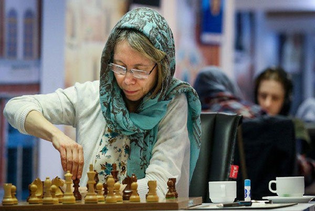 مسن ترین شطرنجباز مسابقات زنان جهان: غذای ایران عالی است