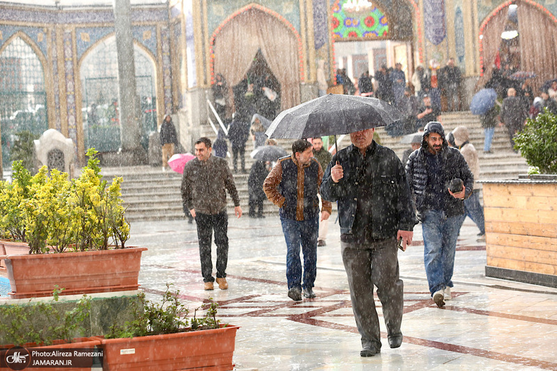 مراسم تحويل سال در امام زاده صالح (ع)