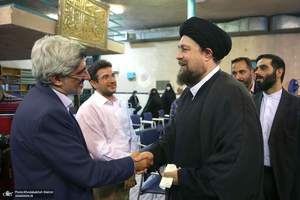 دیدار جمعی از جانبازان واقعه هفتم تیر با سید حسن خمینی