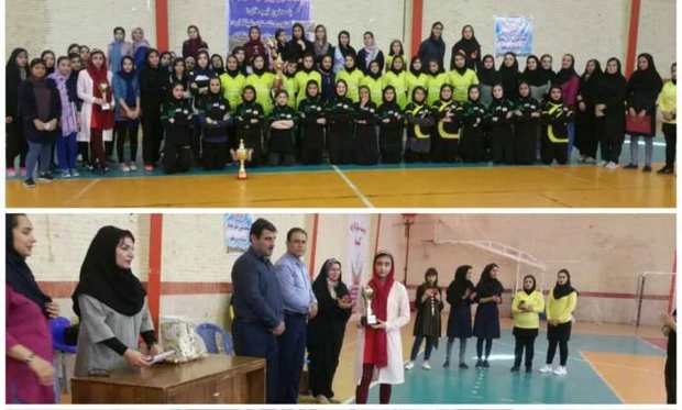 دختران نوجوان شبانکاره قهرمان هندبال استان بوشهر شدند