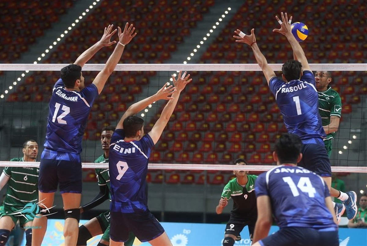 نوجوانان والیبال ایران با شکست برزیل راهی مرحله نیمه نهایی شدند