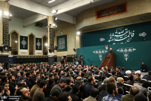 سومین شب عزاداری فاطمیه در حسینیه امام خمینی