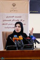 نشست خبری دکتر جنیدی معاون حقوقی رئیس جمهوری