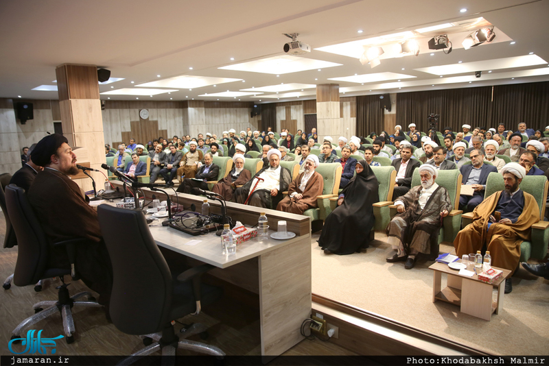 حضور سید حسن خمینی در همایش نقد روش شناسی تاریخ نگاری انقلاب اسلامی